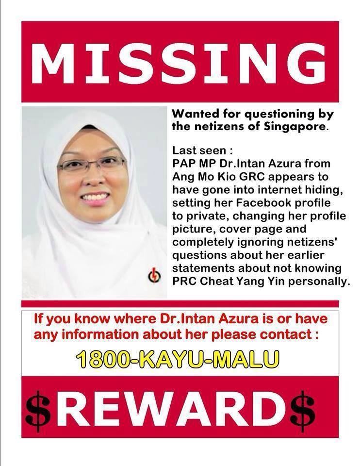 Intan Azura Mokhtar I Am Disappointed With PAP Muslim MP Dr Intan Azura Rilek1Cornercom