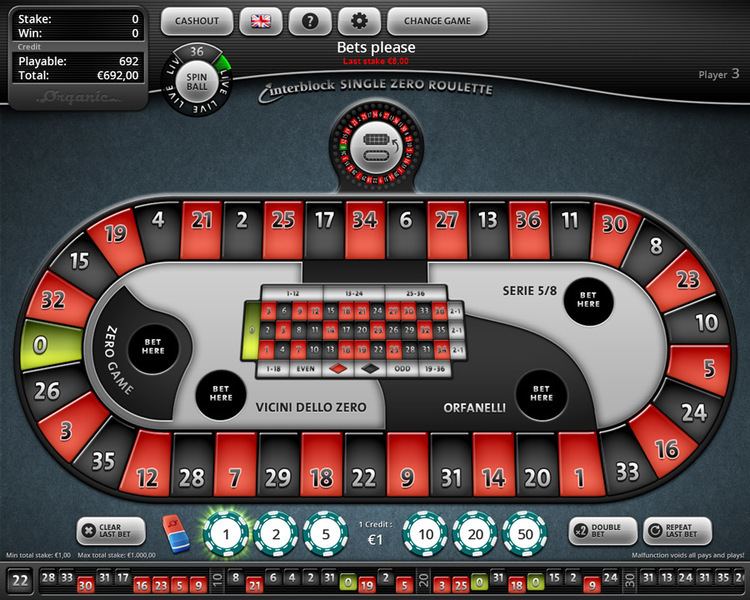 Interblock Automated Electronic Roulette Interblock Luxury Gaming