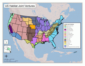 Intermountain West Map of US Habitat Joint Ventures Intermountain West Joint Venture