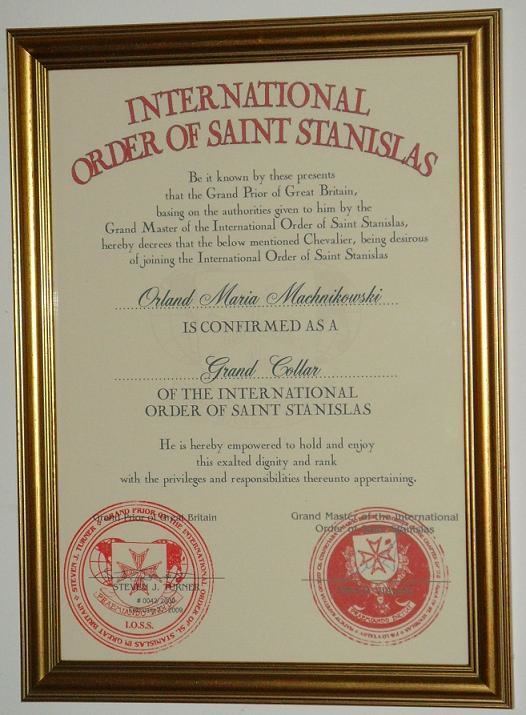 International Order of Saint Stanislaus