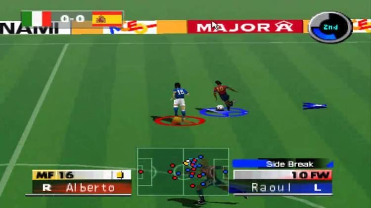 International Superstar Soccer 2000 International Superstar Soccer 2000 Spain vs Italy Nintendo 64