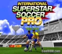 International Superstar Soccer Pro International Superstar Soccer Pro Europe ROM ISO Download for