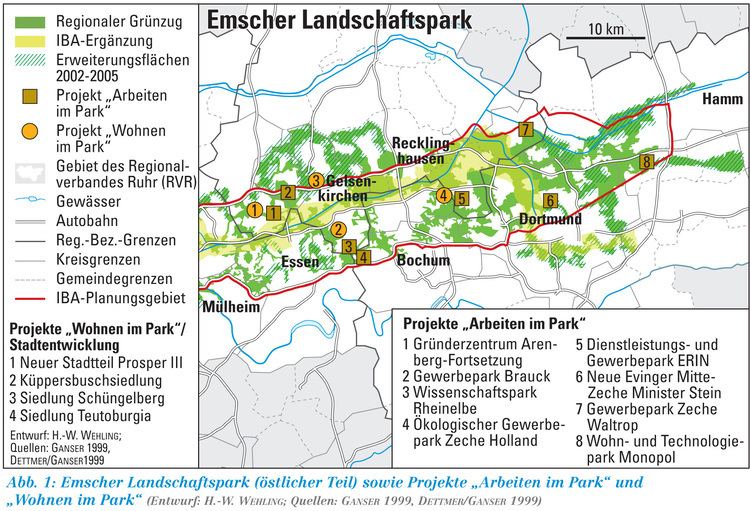 Internationale Bauausstellung Emscher Park LWL IBA Emscher Park Westfalen Regional