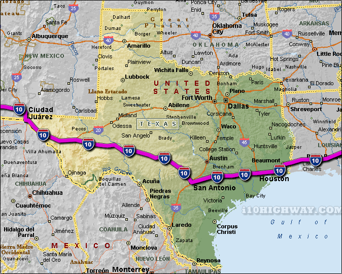 Interstate 10 in Texas - Alchetron, The Free Social Encyclopedia