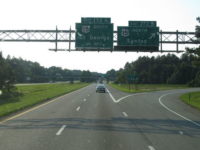 Interstate 26 in South Carolina Photos South Carolina Interstate 26 Westbound CrossCountryRoads