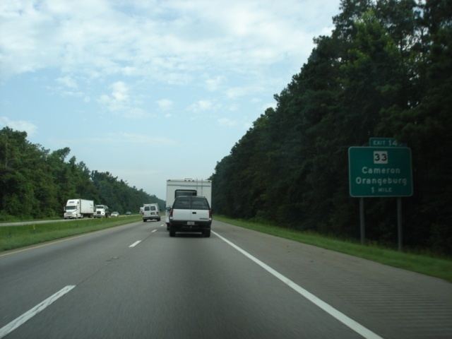 Interstate 26 in South Carolina OKRoads Interstate 26 South Carolina Westbound Interstate 95