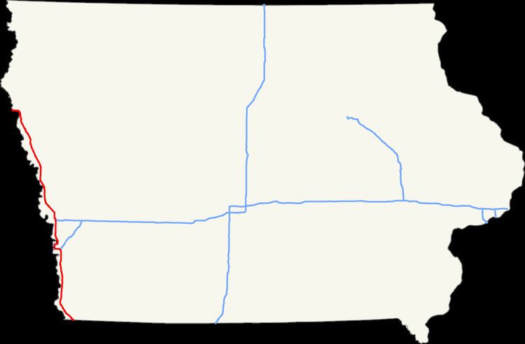 Interstate 29 in Iowa