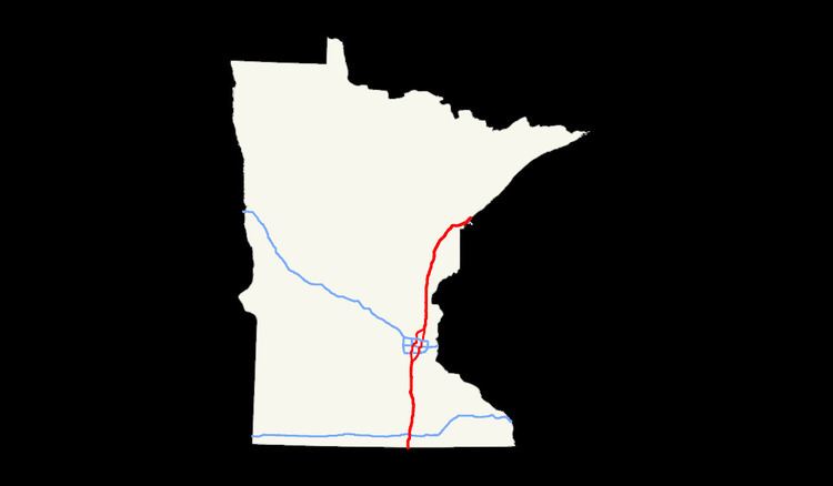 Interstate 35 in Minnesota