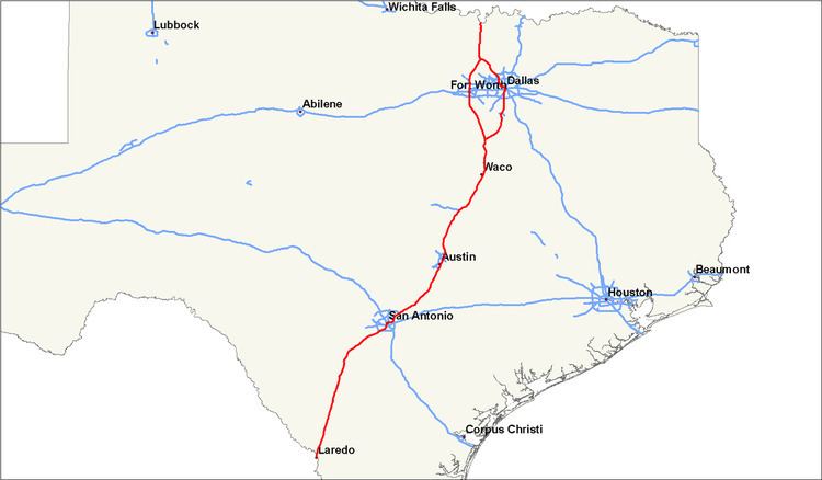 Interstate 35 in Texas Interstate 35 in Texas Wikipedia