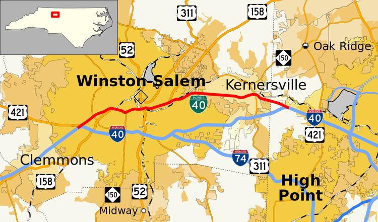 Interstate 40 Business (North Carolina)