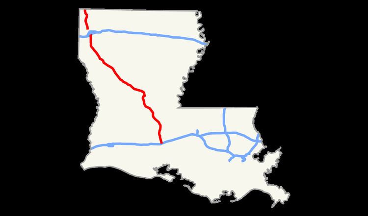 Interstate 49 in Louisiana
