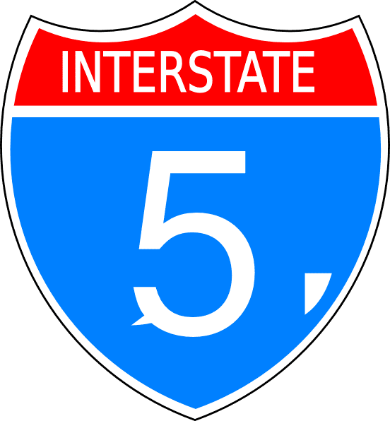 Interstate 5 Interstate 5 Clip Art at Clkercom vector clip art online royalty