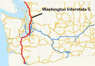 Interstate 5 in Washington Interstate 5 I5 Traversing Washington NorthSouth I5