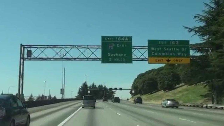 Interstate 5 in Washington Interstate 5 In WashingtonSeattleExit 161 To Exit 162 WA 98108