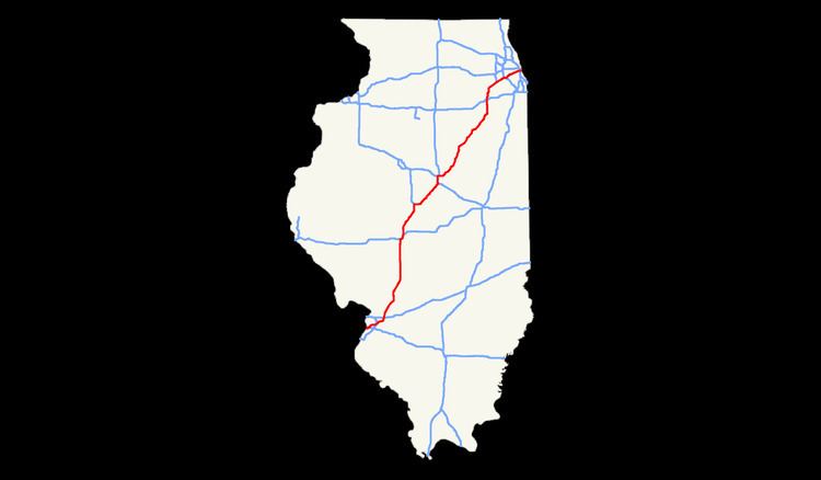 Interstate 55 in Illinois