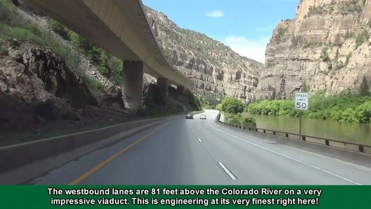 Interstate 70 in Colorado 2K14 EP 6 Interstate 70 in Colorado Glenwood Canyon YouTube