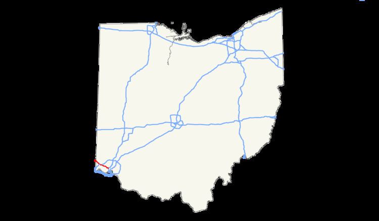 Interstate 74 in Ohio