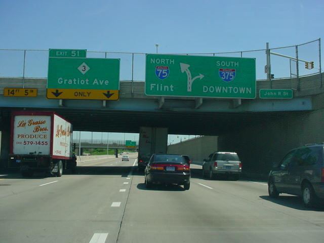 Interstate 75 in Michigan OKRoadscom Fields Trip Interstate 75 Michigan