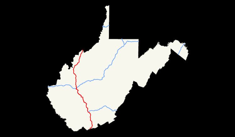 Interstate 77 in West Virginia