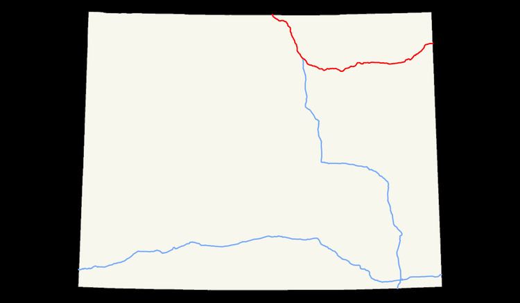 Interstate 90 in Wyoming