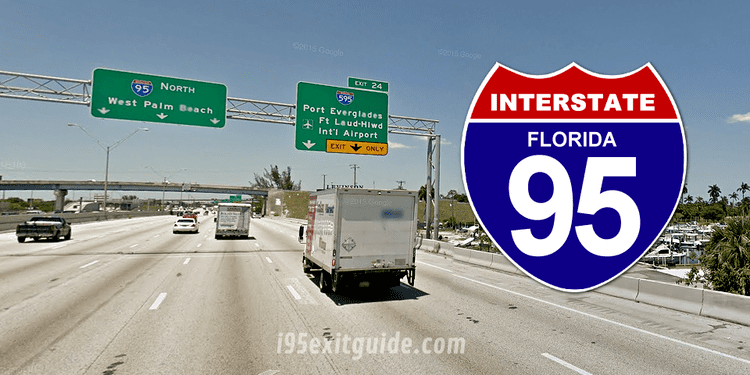 Interstate 95 in Florida Detours Lane Closures on I95 in South Florida This Week I95