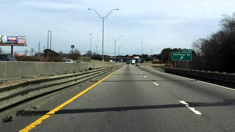 Interstate 95 in North Carolina Exit 19