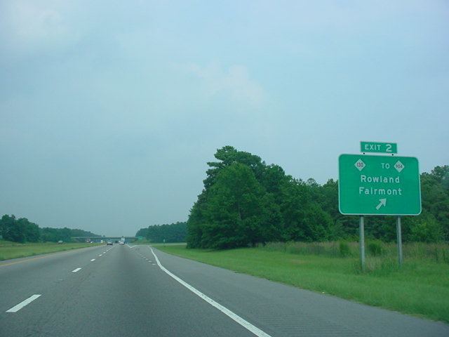 Interstate 95 North at Exit 2