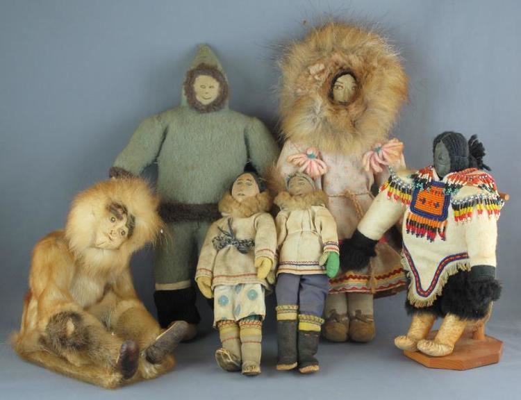Inuit doll HALLS ONLINE Collectible Dolls in Calgary Alberta by Hodgins Art