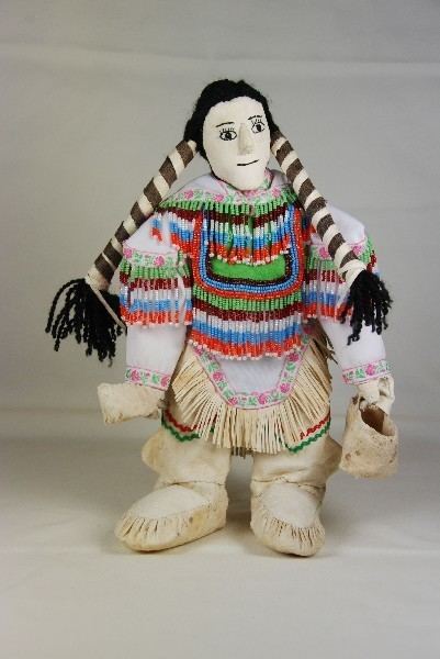 Inuit doll Past Winnipeg Art Gallery