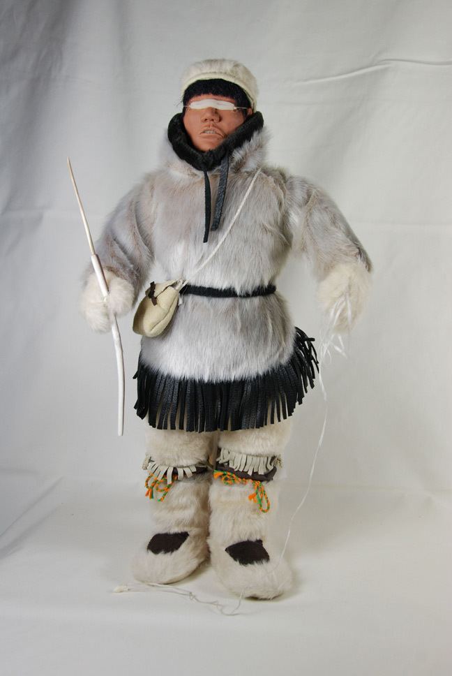 Inuit doll Past Winnipeg Art Gallery