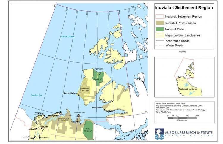 Inuvialuit Settlement Region Inuvialuit Settlement Region Aurora Research Institute
