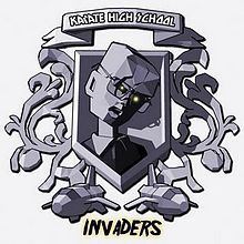 Invaders (Karate High School album) httpsuploadwikimediaorgwikipediaenthumb0