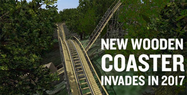 InvadR Busch Gardens Williamsburg Names Wooden Coaster InvadR Coaster101