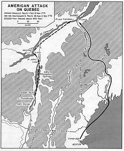 Invasion of Quebec (1775) American RevolutionThe Invasion of Canada Wikibooks open books