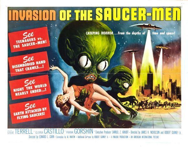 Invasion of the Saucer Men ALIEN INVASION FILMS OF THE 50S Invasion Of The SaucerMen 1957