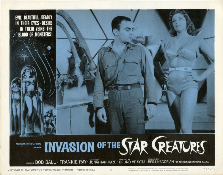 Invasion of the Star Creatures Bakers Log Oddball Film Report INVASION OF THE STAR CREATURES 1962