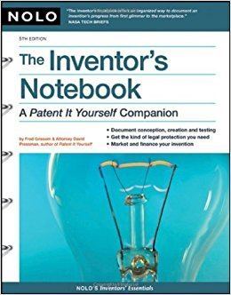 Inventor's notebook Amazoncom Inventor39s Notebook A Patent It Yourself Companion