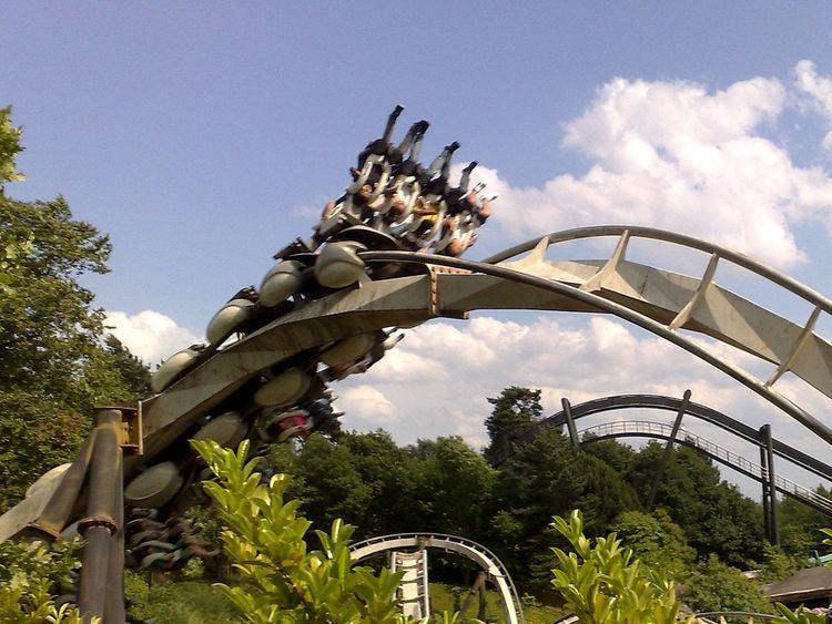 Inverted roller coaster