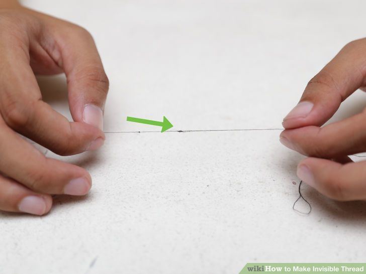 How to Make Invisible Thread: 10 Steps (with Pictures) - wikiHow