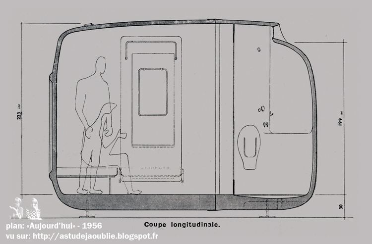 Ionel Schein Cabine htelire mobile Schein Magnant Coulon 1956