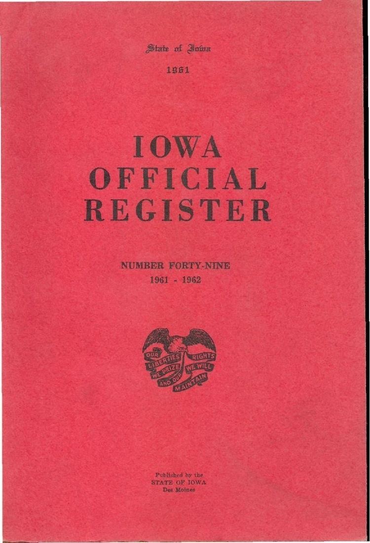 Iowa Official Register