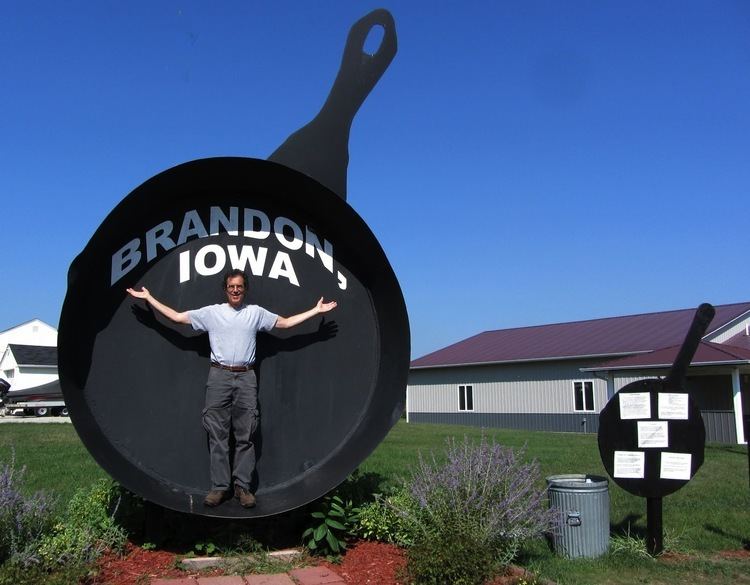 Iowa's Largest Frying Pan Iowa Heroes and Hamlets The Road Junkies