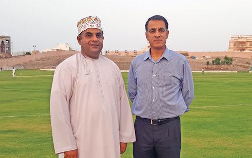 Local RoundUp Iqbal Sikander visits Al Hail School of Cricket