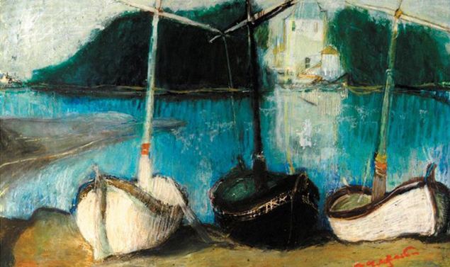 Irakli Parjiani Agendage Unseen works by renowned painter Irakli Parjiani