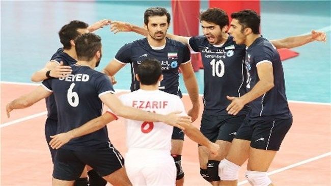 Iran men's national volleyball team Iran volleyball team advances to 3rd round of world tournament
