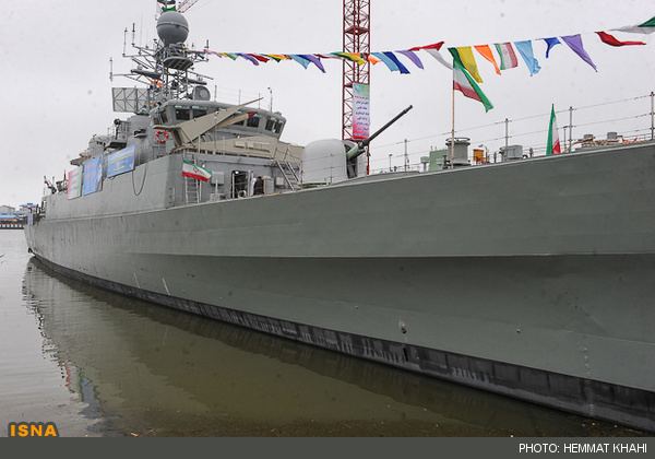 Iranian frigate Jamaran Jamaran2 77 Moudge class frigate details Uskowi on Iran