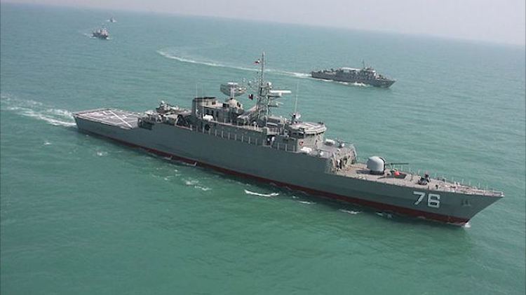 Iranian frigate Jamaran Mowj Class