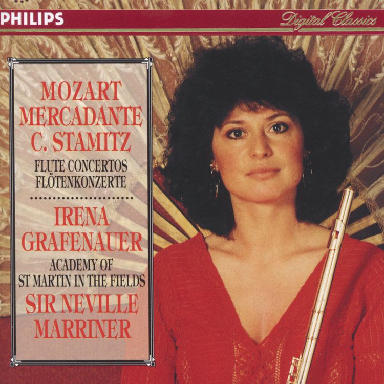 Irena Grafenauer Mozart Stamitz Mercadente Flute ConcertosIrena