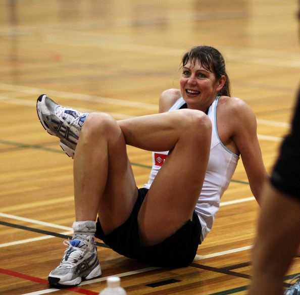 Irene van Dyk Irene Van Dyk Photos Silver Ferns Training Session Zimbio