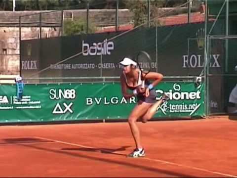 Irina Buryachok Irina Buryachok at ITF Caserta 2010 YouTube